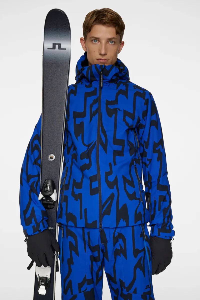 Ace Jacket Printed|J.Lindeberg Hot