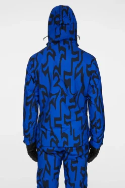 Ace Jacket Printed|J.Lindeberg Hot