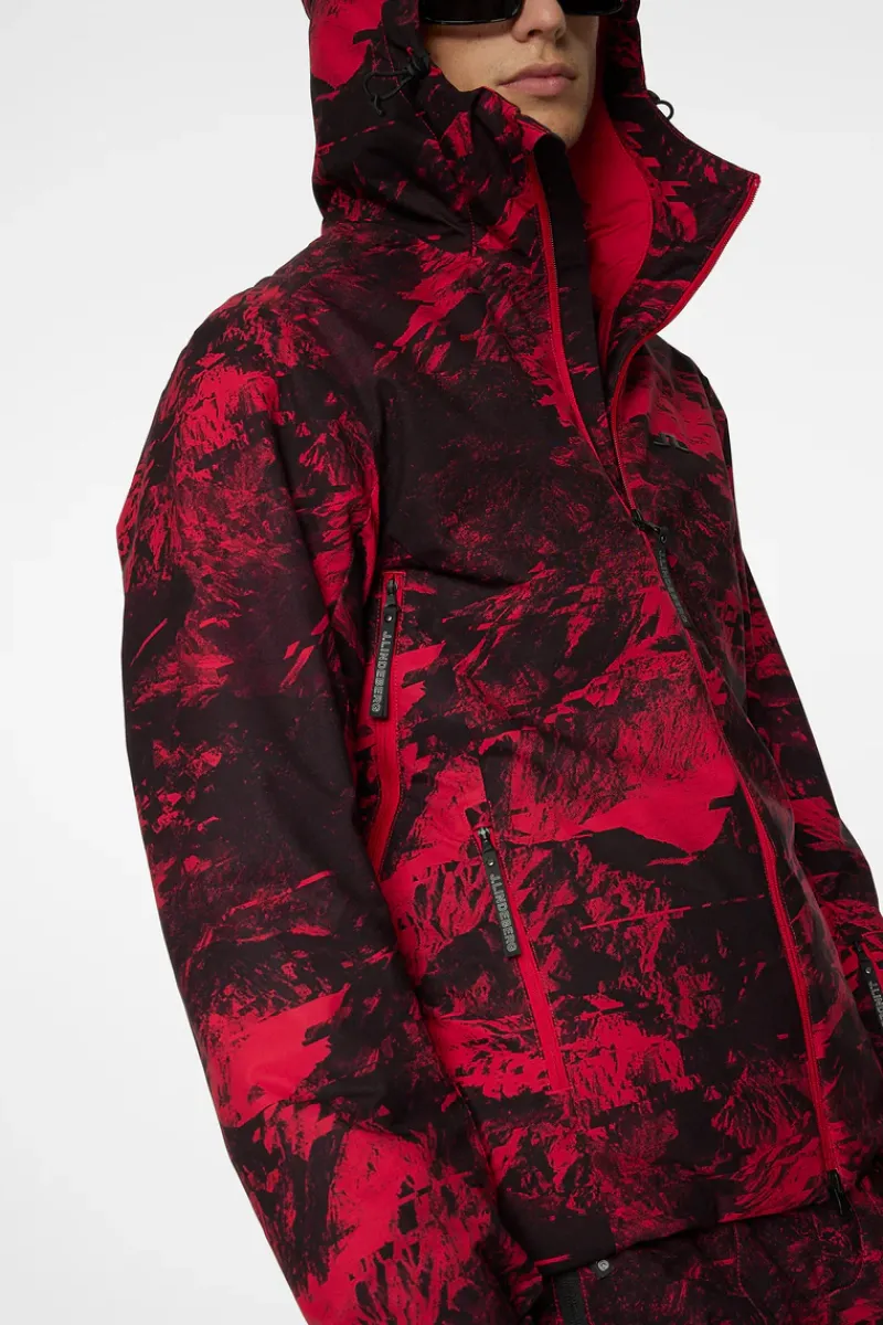 Ace Jacket Printed|J.Lindeberg Clearance