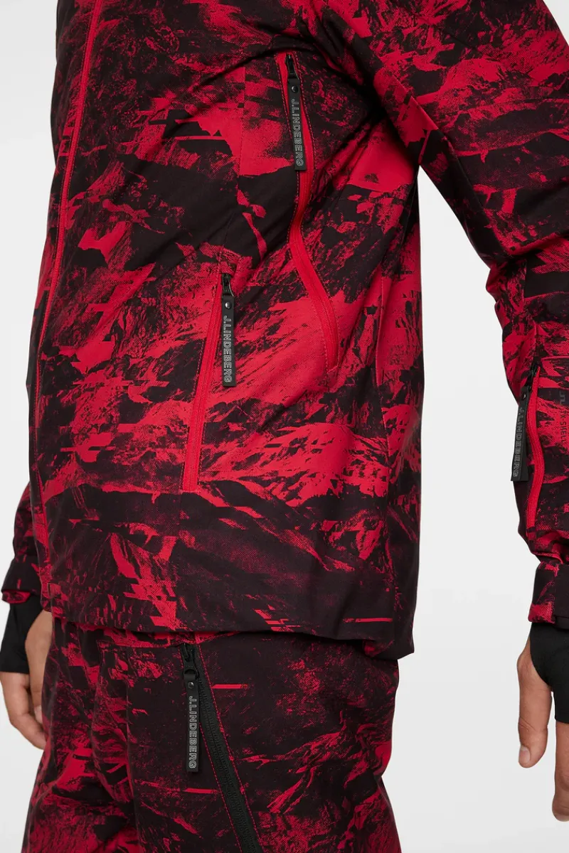 Ace Jacket Printed|J.Lindeberg Clearance
