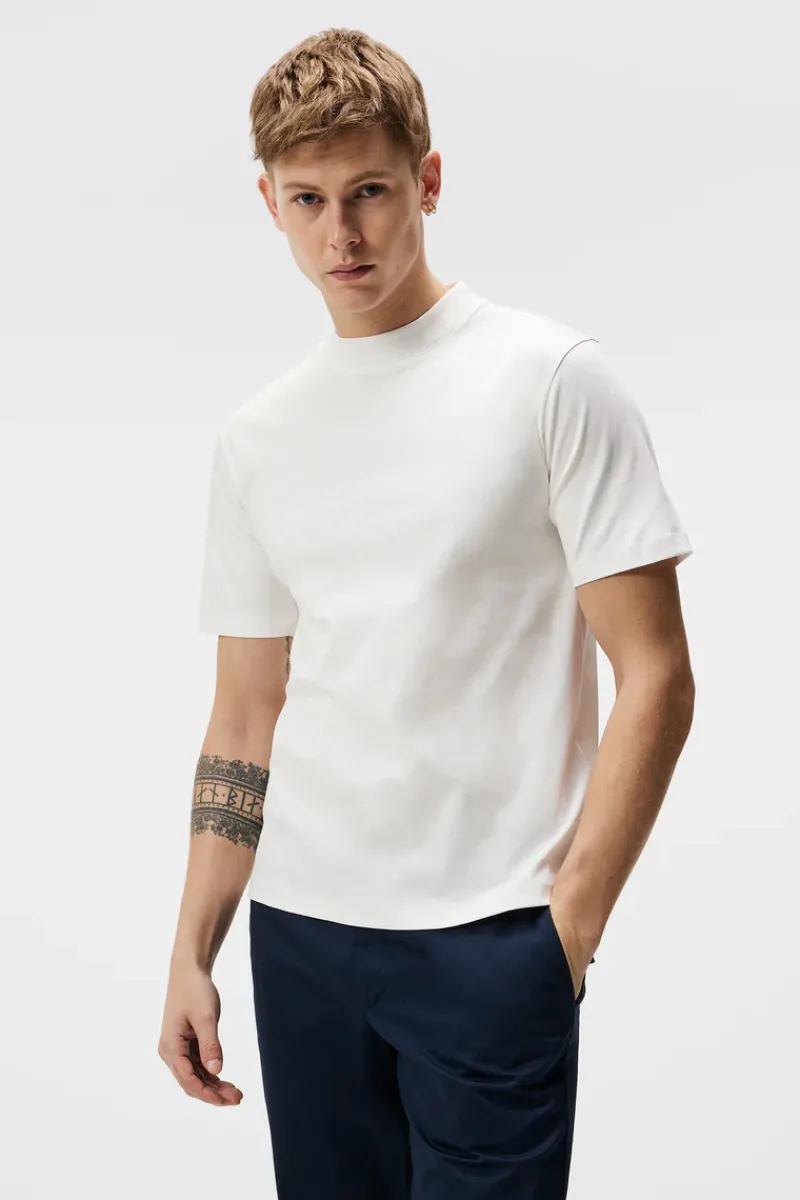 Ace Mock Neck T-shirt|J.Lindeberg New