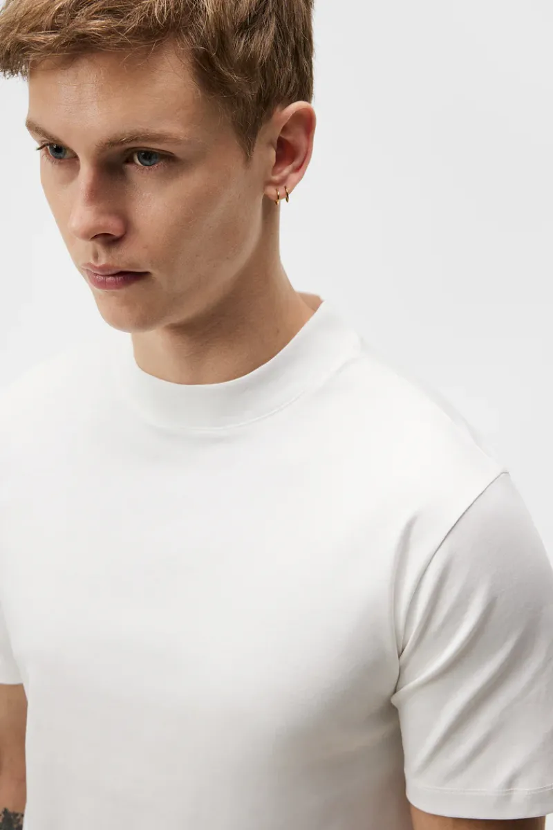 Ace Mock Neck T-shirt|J.Lindeberg New