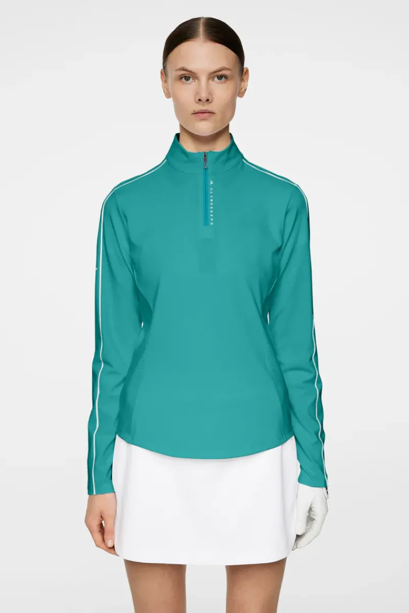Adiola Quarter Zip Mid Layer|J.Lindeberg New