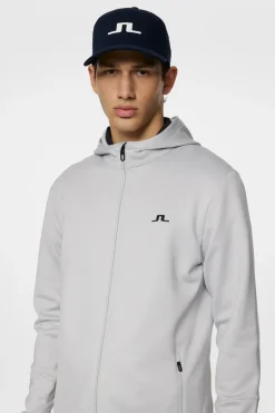 Aerial Full Zip Hood|J.Lindeberg