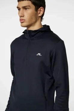 Aerial Quarter Zip Hood|J.Lindeberg Clearance