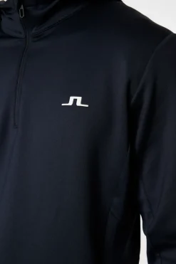 Aerial Quarter Zip Hood|J.Lindeberg Clearance