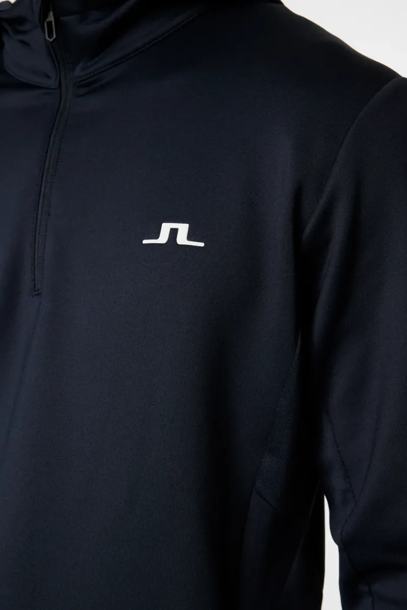 Aerial Quarter Zip Hood|J.Lindeberg Clearance