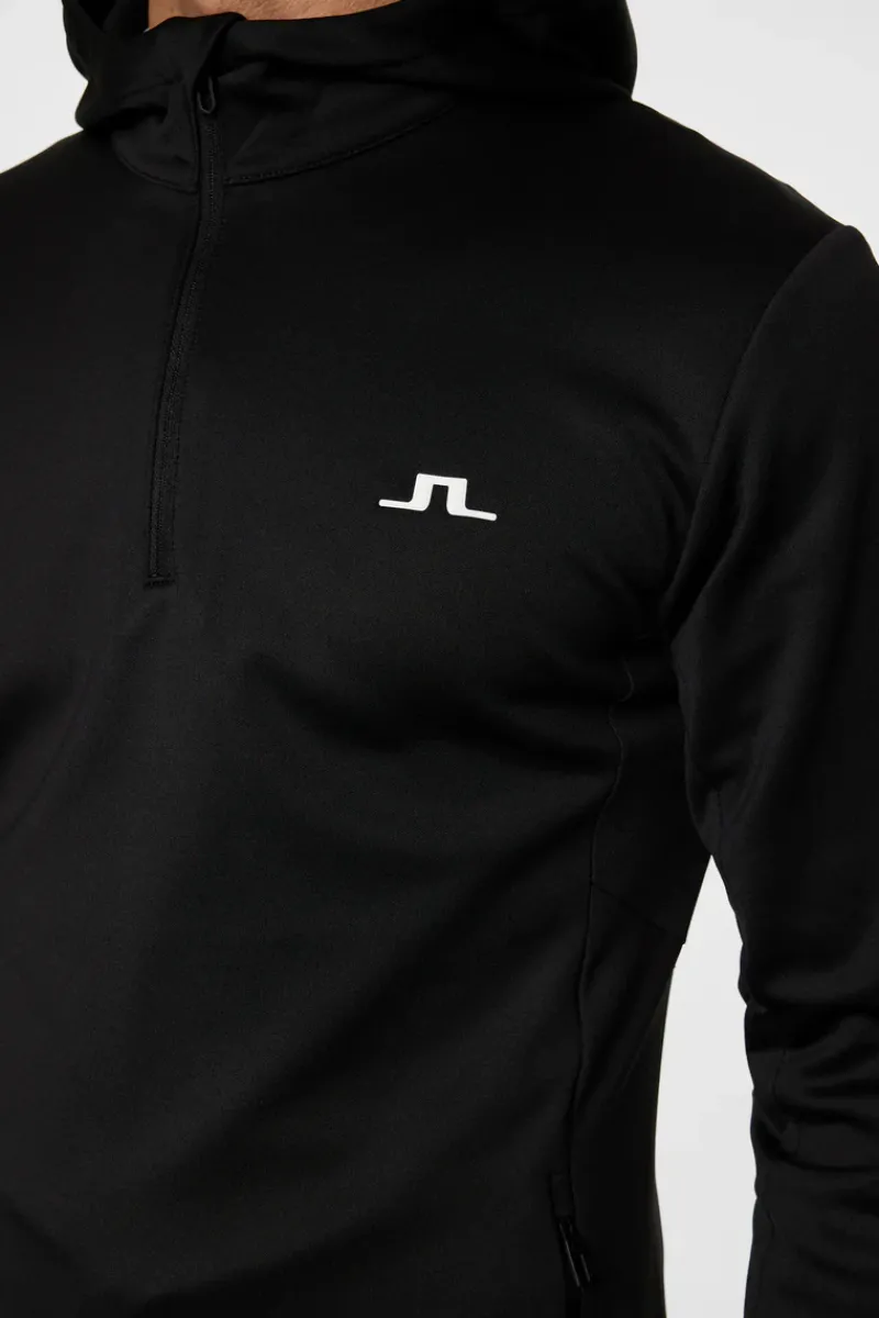 Aerial Quarter Zip Hood|J.Lindeberg Discount