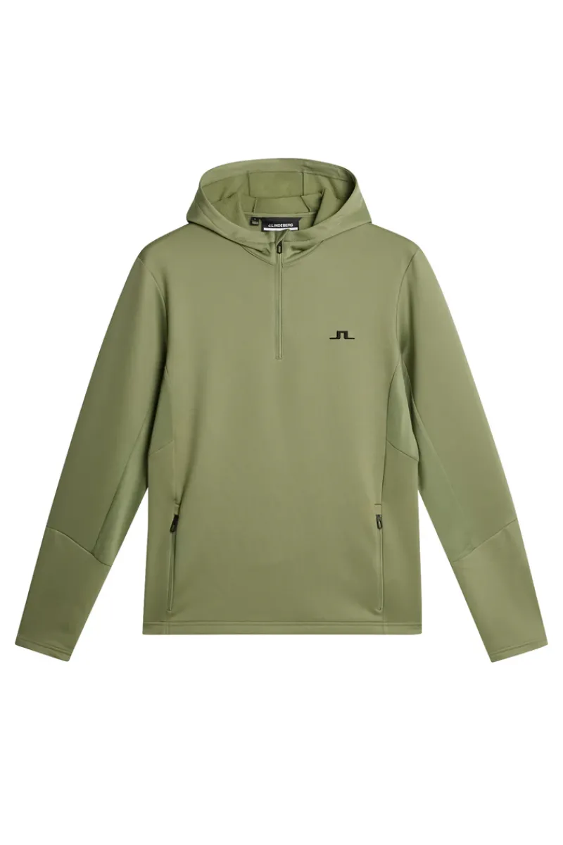 Aerial Quarter Zip Hood|J.Lindeberg Discount