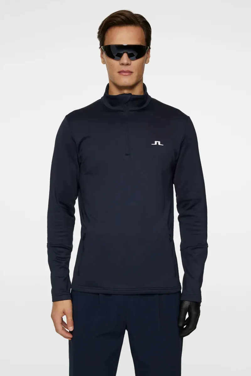 Aerial Quarter Zip Mid Layer|J.Lindeberg Discount