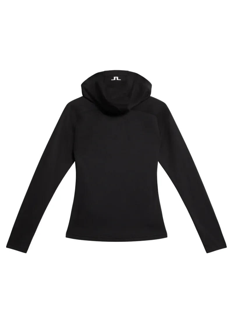 Agnes Quarter Zip Hood|J.Lindeberg Outlet