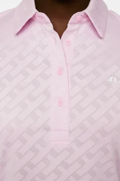 Alaya Jacquard Polo|J.Lindeberg Best