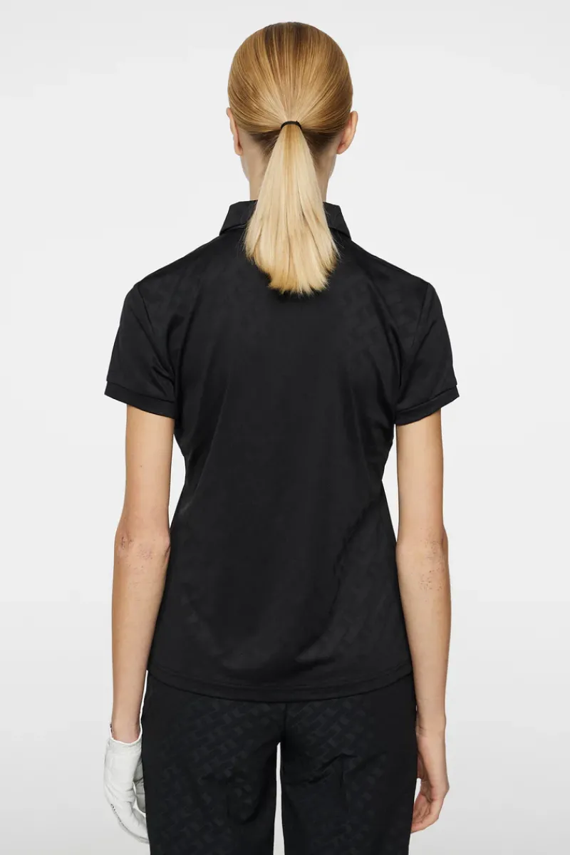 Alaya Jacquard Polo|J.Lindeberg Clearance