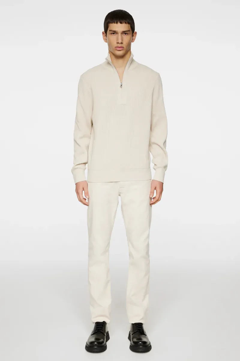 Alex Half Zip Knitted Sweater|J.Lindeberg Best