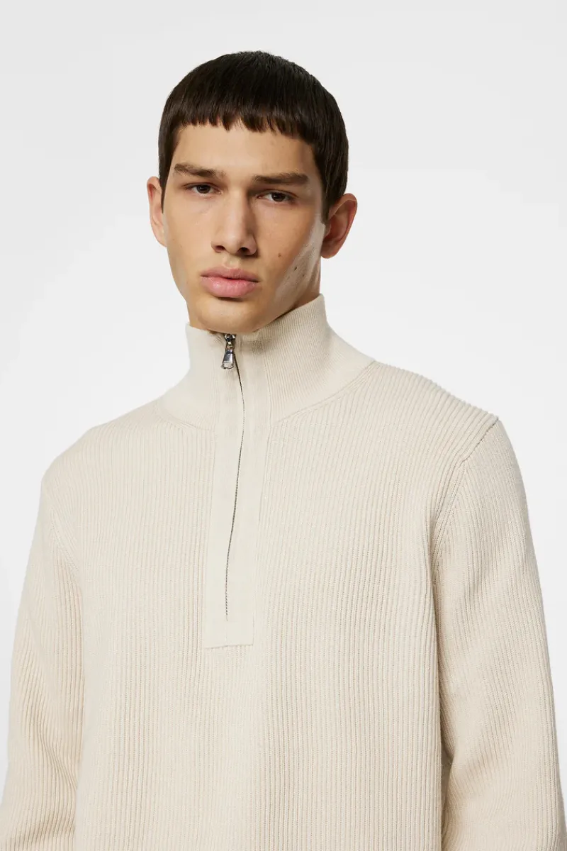 Alex Half Zip Knitted Sweater|J.Lindeberg Best
