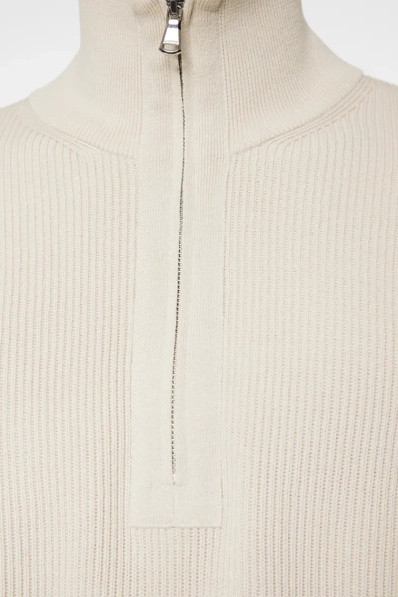 Alex Half Zip Knitted Sweater|J.Lindeberg Best
