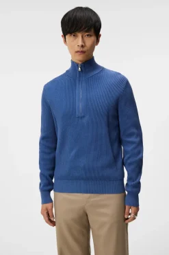 Alex Half Zip Knitted Sweater|J.Lindeberg