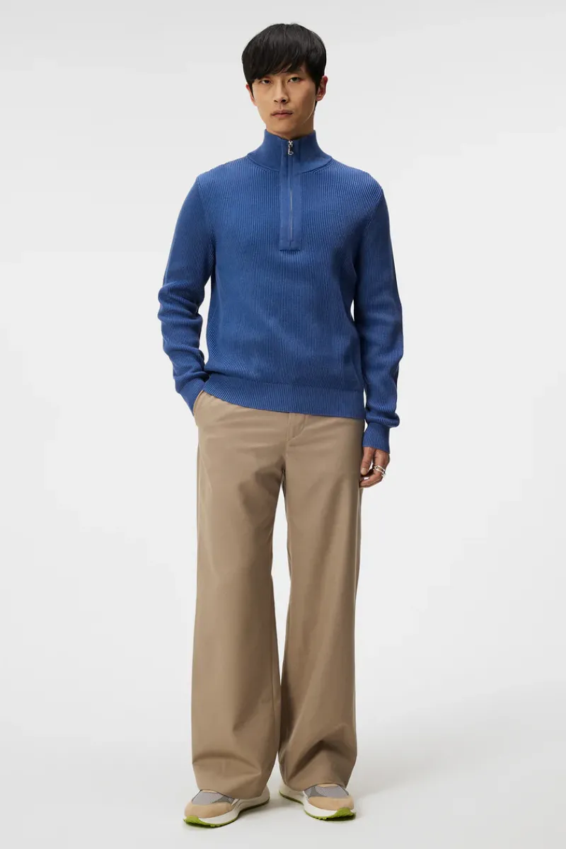 Alex Half Zip Knitted Sweater|J.Lindeberg