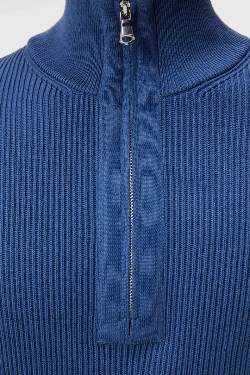 Alex Half Zip Knitted Sweater|J.Lindeberg