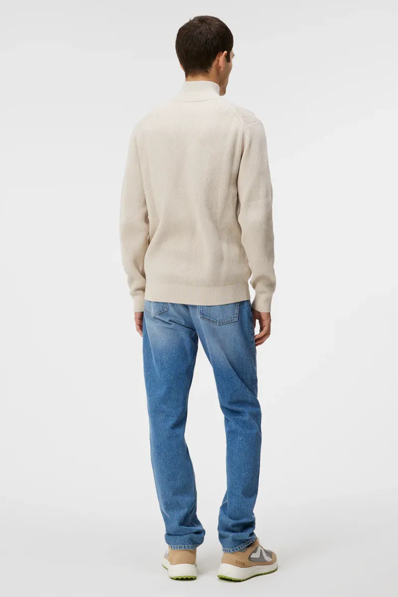 Alex Half Zip Knitted Sweater|J.Lindeberg Clearance