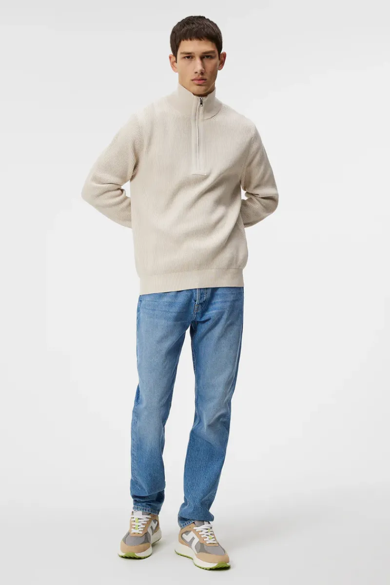 Alex Half Zip Knitted Sweater|J.Lindeberg Clearance