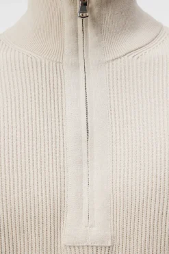 Alex Half Zip Knitted Sweater|J.Lindeberg Clearance
