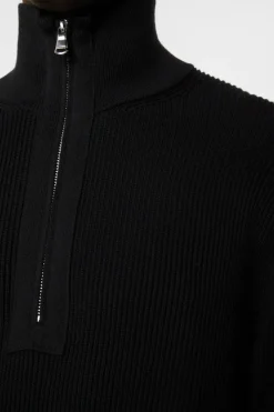 Alex Half Zip Knitted Sweater|J.Lindeberg Clearance