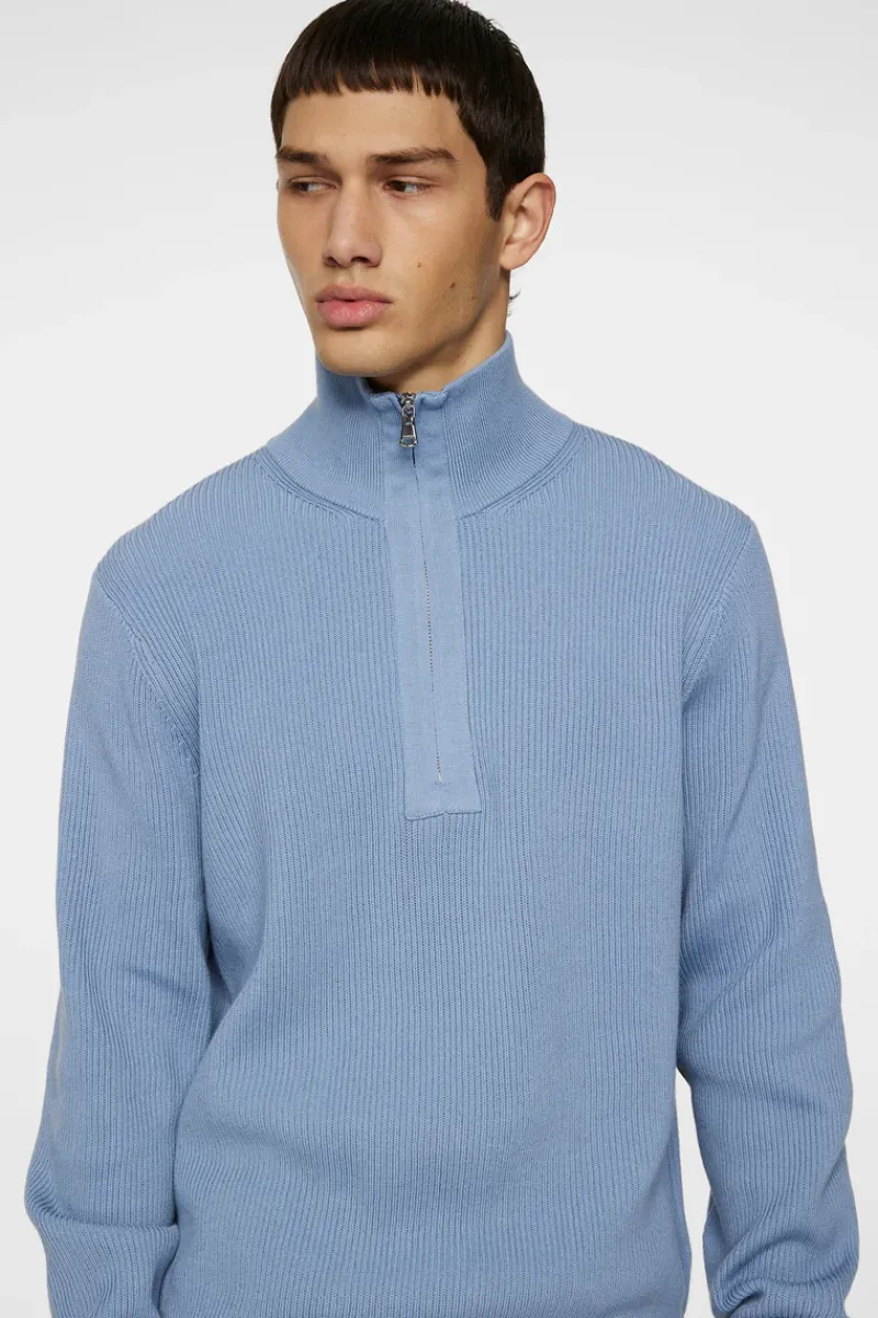 Alex Half Zip Knitted Sweater|J.Lindeberg Discount
