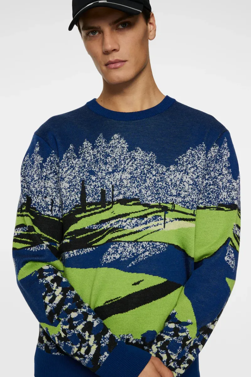 Alexander Jacquard Sweater|J.Lindeberg Outlet