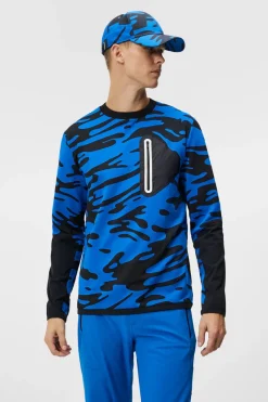 Alonso Jacquard Crew Neck|J.Lindeberg
