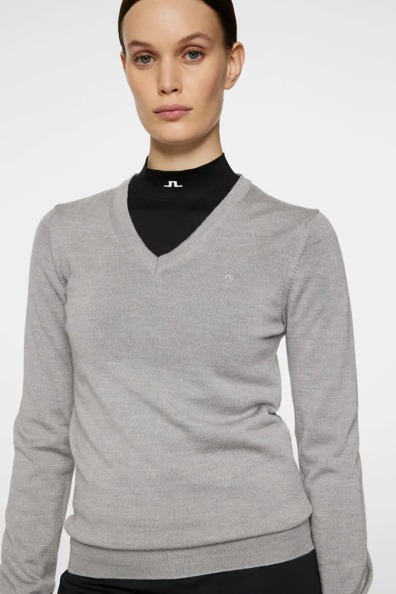 Amaya Knitted Sweater|J.Lindeberg New