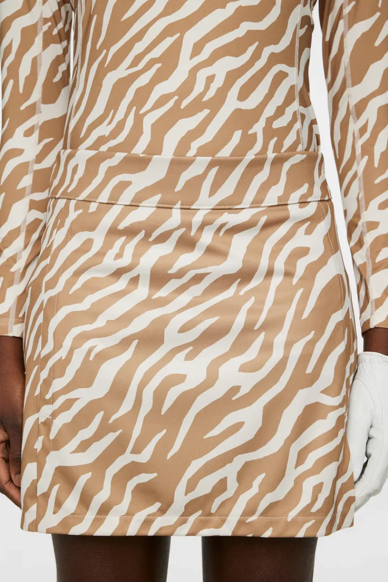 Amelie Mid Print Skirt|J.Lindeberg Outlet