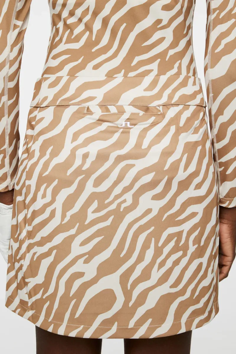 Amelie Mid Print Skirt|J.Lindeberg Outlet
