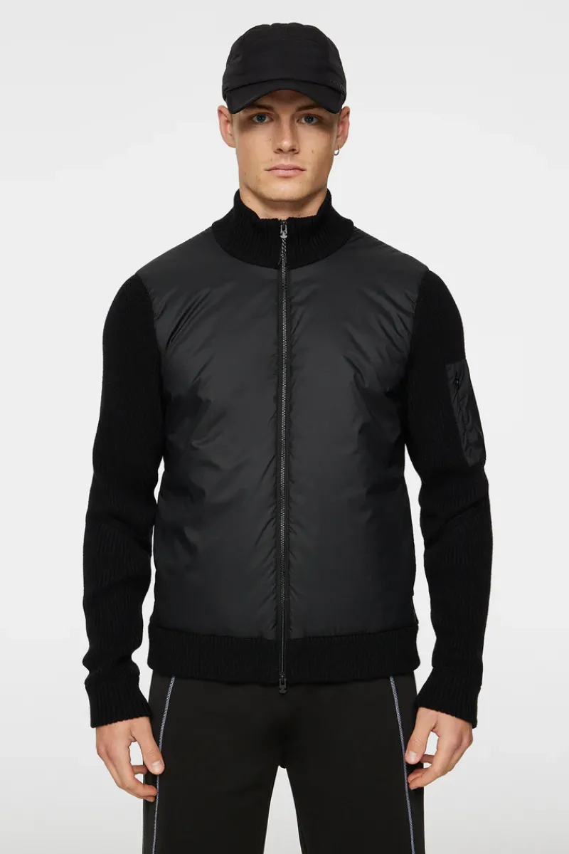 Beck Knitted Hybrid Jacket|J.Lindeberg Online