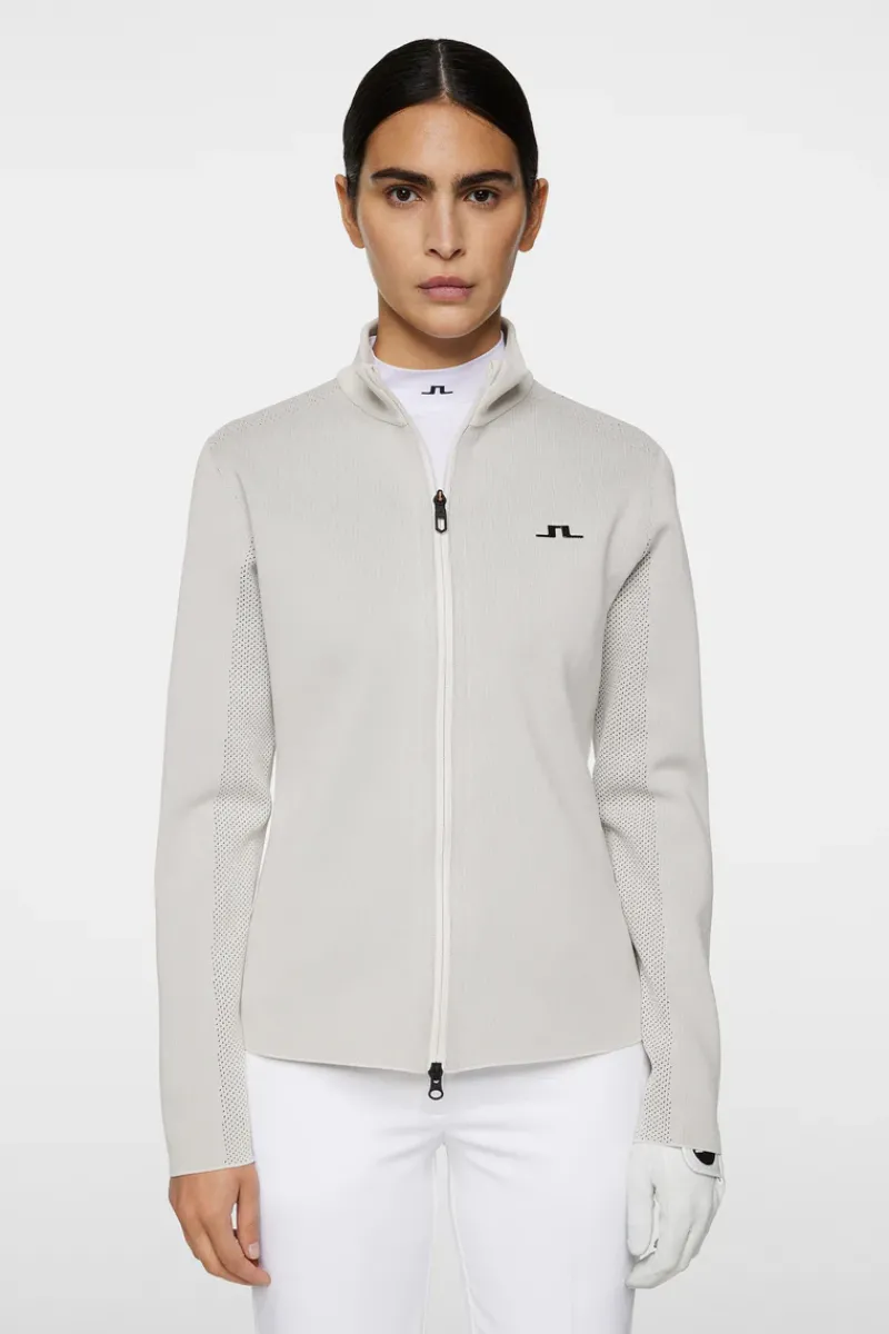 Bell Tech Knit Zip Sweater|J.Lindeberg Clearance