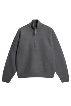 Bon Boiled Wool Quarter Zip|J.Lindeberg Sale