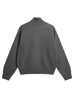 Bon Boiled Wool Quarter Zip|J.Lindeberg Sale