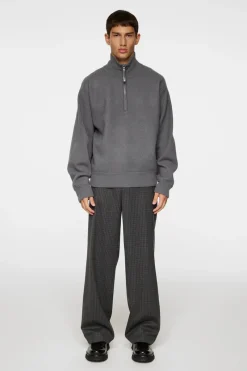 Bon Boiled Wool Quarter Zip|J.Lindeberg Sale