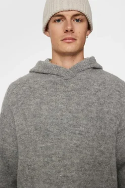 Broon Alpaca Blend Hoodie|J.Lindeberg Best
