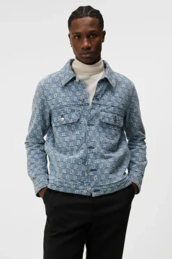 Cam Jacquard Denim Jacket|J.Lindeberg Hot