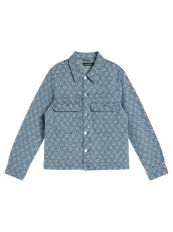 Cam Jacquard Denim Jacket|J.Lindeberg Hot
