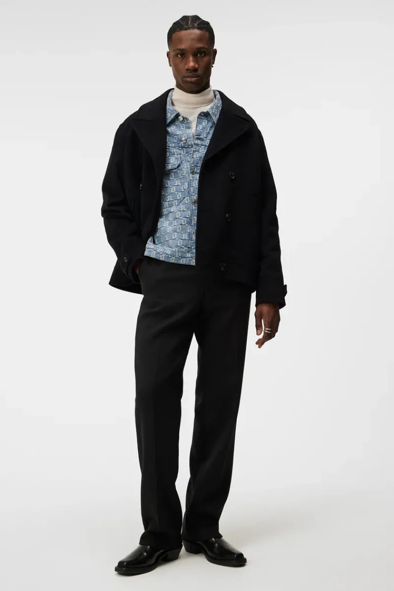 Cam Jacquard Denim Jacket|J.Lindeberg Hot
