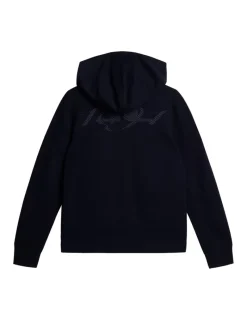 Cameron Hooded Knit Full Zip|J.Lindeberg