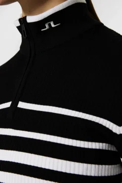 Cheryl Knitted Zip Sweater|J.Lindeberg