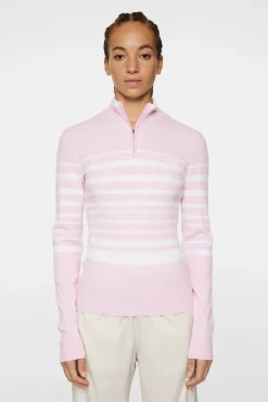 Cheryl Knitted Zip Sweater|J.Lindeberg New