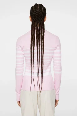 Cheryl Knitted Zip Sweater|J.Lindeberg New