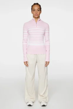 Cheryl Knitted Zip Sweater|J.Lindeberg New