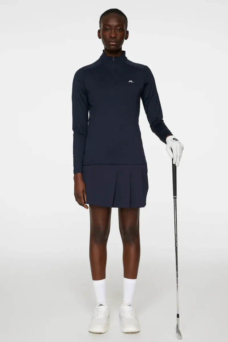 Cindy Quarter Zip Mid Layer|J.Lindeberg