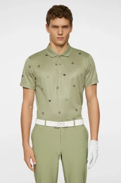 Club House Motif Polo|J.Lindeberg
