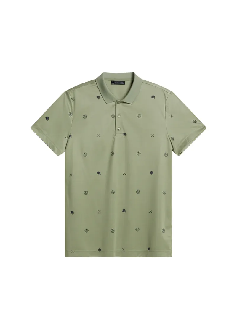 Club House Motif Polo|J.Lindeberg
